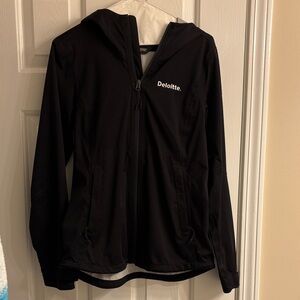The North Face Black DRYVENT Wind/Rain Jacket (Deloitte)